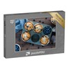puzzleYOU: Puzzle 48 Pieces "Freshly Baked Blueberry Muffins in a