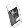 HMF 469600 Acrylic Brochure Holder, Various Sizes, Transparent