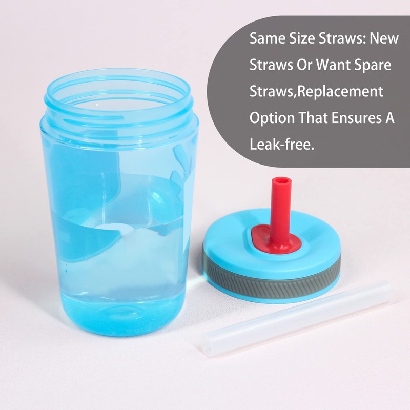 KLOWOAH Replacement Straws Compatible with Zak Designs Kelso 15 oz