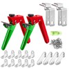 Aswalling 2 Pack Drawer Front Installation Clamps, Cabinet Clamps for
