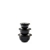 Rosti Mini-Margrethe Black Edition 6-Piece Bowl Set