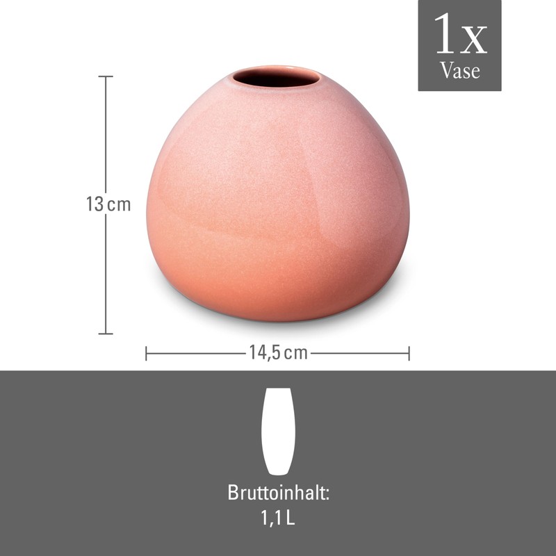 Like. by Villeroy & Boch Perlemor Home Coral Vase Drop
