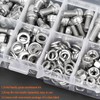 HELIFOUNER 210 Pieces M5 x 6mm /8mm /10mm /12mm /16mm
