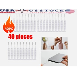 Unbranded 40 Count Showerhead Cleaner Brush Nozzle Gap Tool Anti-Clog Bathroom Home