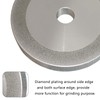 3 inch Flat Diamond Grinding Wheel 150 Grit, 1/2" Arbor,