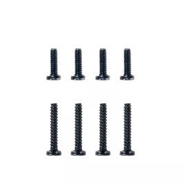 Backshell Screws Back Cover Phillips Screws Set Replacement Compatible with Steam Deck Game Console (4 x Long Screws and 4 x Short Screws)