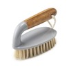 Addis Floor and Tile Scrub Brush Iron Style with Natural