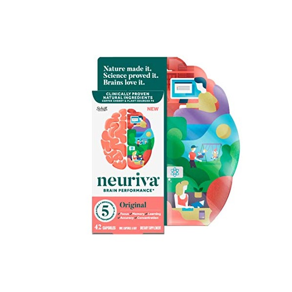 Neuriva Original Brain Performance Supplement - 42 Capsules
