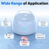 CXRUY Ultrasonic Retainer Cleaner - UV Dental Cleaning Pod Night
