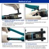 LANGLIER Hydraulic Crimping Tool and Cable Cutter Hydraulic Cable Lug