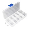 Auniwaig 2 Pcs Tool Box Tool Organizer, Plastic Hardware Box