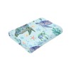 Majoug Sea Turtle Throw Blanket Flannel Fleece Bed Blanket Cozy
