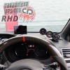 CARZDELUXE Triple RHD gauge pod mount for 2015-2021 Impreza WRX