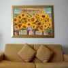 Sunflower Puzzles for Adults 1000 Pieces, Christian Religious Bible Floral