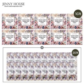 Jenny House Origin Hair Color Gray Hair Cover Home Shopping Hair Dye 10 Packs + Treatment... / 제니하우스 오리진 헤어컬러 염색약 새치커버 홈쇼핑 염색제 10개+트리트...