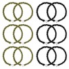 Molain 12 Pcs Boot Blousers Straps Elastic Boot Bands Shoelace