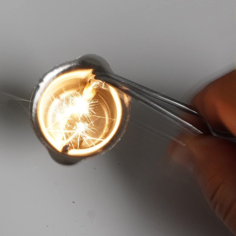 GUTIMORE Single Spark Lighter Torch Flint Striker 6PC with 20