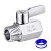 Shower Head Shut Off Valve, 304 Stainless Steel Mini Ball