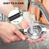 Lemon Squeezer Tuiswo Stainless Steel LARGE Manual Citrus Juicer, Durable