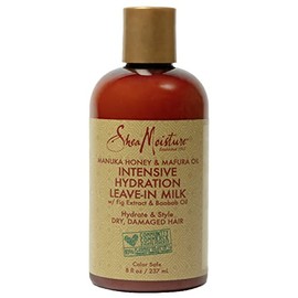SheaMoisture SheaMoisture Hydration Hair Milk Manuka Honey and Mafura Oil for Dry Hair to Hydrate and Style Hair 8 oz