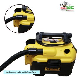 MisterVac Hose with Tool Adapter Compatible with DeWalt DCV584L