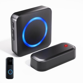 Wireless Doorbell Chime - Compatible with Blink Video Doorbell and Blink Video Doorbell (2nd Gen) (1 Video Doorbell Extender 1 Receiver）