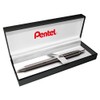 Pentel Energel Sterling Retractable Gel Rollerball Pen, Smoke Grey