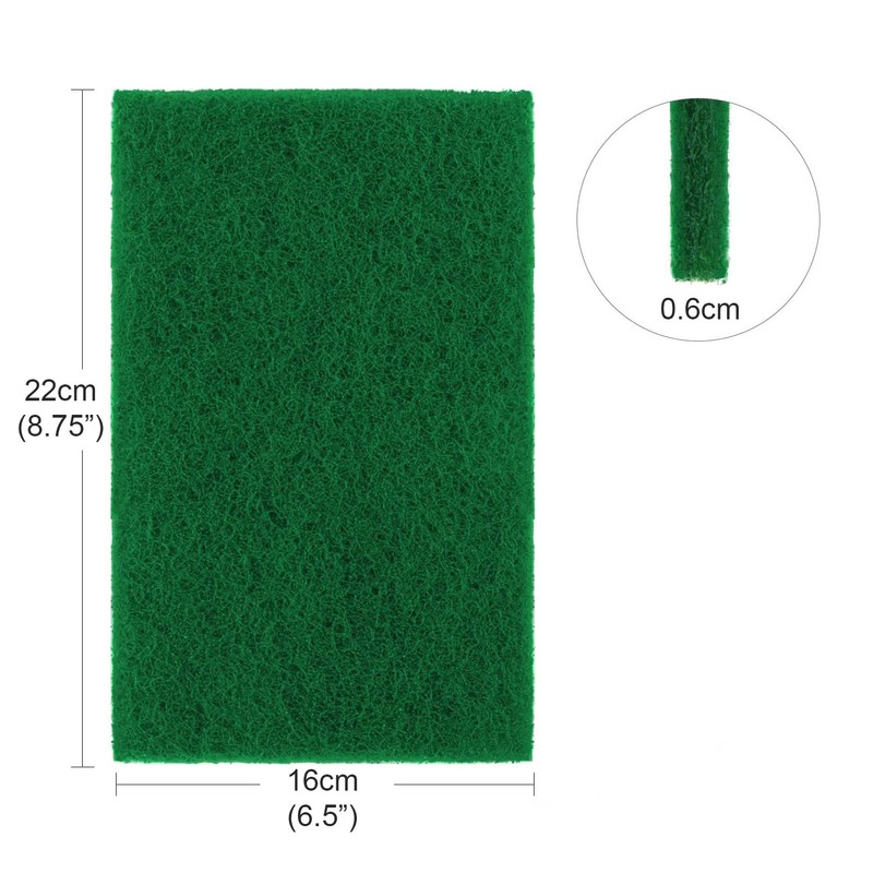 MKR PRO Heavy Duty Large Scouring Pads 16 x 22cm,