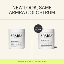 ARMRA Colostrum™ Powder | Vine Watermelon | Gut Health & Bloating | Skin & Hair | Immunity | Keto, Gluten & Fat-Free | 90 Servings