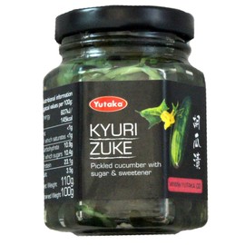 Yutaka Pickled Cucumber KyuriZuki 110 g (Case of 6 Units)