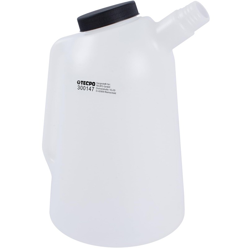 TECPO 2x Ölkanne, 3 Liter Füllkanne Messkanne Messbecher Ausgießer
