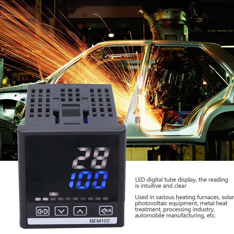 BERM BEM102 K1220 LED Digital Tube Display Thermostat Temperature Controller