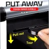 J-ouuo Car Trash Can, Car Garbage Bag, Foldable, Large Capacity,