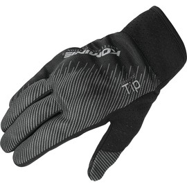 Komine GK-233 1231 Protective Mesh Motorcycle Gloves, For Spring/Summer/Fall, Black, L