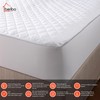 BERIBO Waterproof Mattress Protector - Quilted, 150x200cm + 30cm Deep