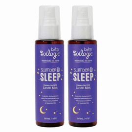 Oilogic Oilogic Slumber & Sleep Spray for Babies & Toddlers - Relaxing, Calming & Soothing Room Aromatherapy Fabric & Linen Mist with 100% Pure & Natural Essential Oil Blend 2 Pack