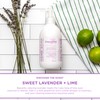 Sapadilla Liquid Hand Soap - Sweet Lavender + Lime -
