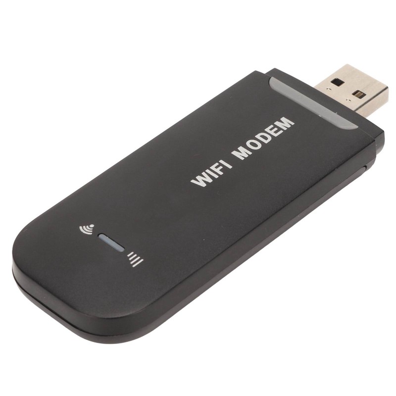 4G WiFi Router Black Up to 10 Users Stable Easy