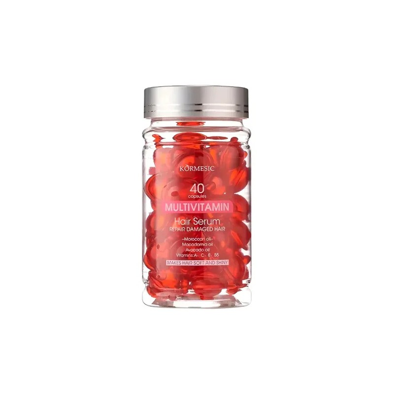Kit 120 Cápsulas Vitaminas Reparadoras De Cabello Krmesic