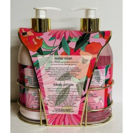 Bloom & Field ~ Island Hibiscus Luxurious Hand Soap & Lotion 16.9 fl oz Each