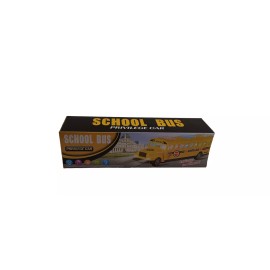 Unbranded SCHOOL BUS LIGHT UP BUMP- N- GO ACTION WITH SOUND AND MUSIC (BATTERIES INCLUDED)