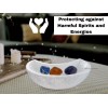 Selenite Crystal Plate Bowl to Charge your Healing Stones -