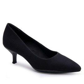 Aerosoles Women's Ludlow Pump, Black Stretch, 7.5