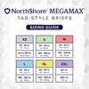 NorthShore MegaMax Adult Overnight Diapers, 12-Hour Tab-Style, Medium, 10 Count