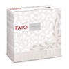 Fato - Trockene Papierservietten, Airlaid, Textileffekt, Packung mit 50 Servietten,