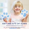 AYNKH Cat Paw Squishy Toy,New Cat Blue Squeeze Foot Toy,FuFu