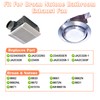 Hiorucet JA2C028G Bathroom Exhaust Fan Motor Replacement for Broan Nutone