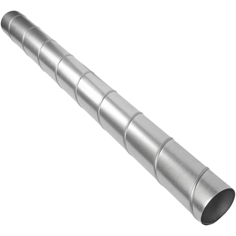 4" Inch Round Spiral Air Duct, 45" Inch Long Duct,
