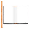 Logbuch-Verlag Noitzbuch Blank with Blank Pages Book Diary Grey Felt