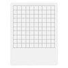 Dry Erase Board Blank Hundred Chart, Student Practice for School